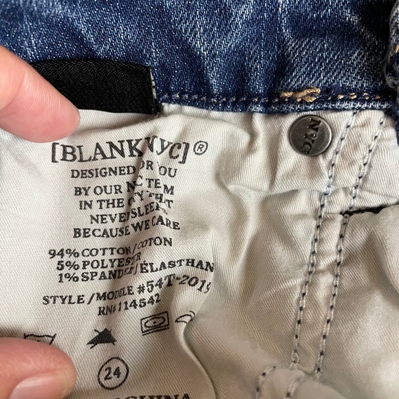 BlankNYC The Bond Mid Rise Skinny Jeans - B104 - Picture 11 of 12